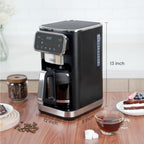 Gevi Touchscreen 12-Cup Coffee Maker, Bold & Iced Brew, Glass Carafe - Image 6