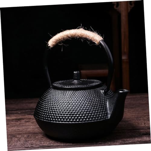 Japanese Iron Teapot Retro Design for Home Use for Tea Great Heat Retention Lightweight Portable for Office and Outdoor Enjoyment - Image 5