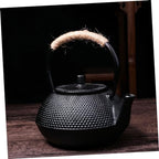 Japanese Iron Teapot Retro Design for Home Use for Tea Great Heat Retention Lightweight Portable for Office and Outdoor Enjoyment - Image 5