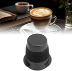 Stainless Steel Coffee Dosing Cup with Puck Screen, 51MM Medium Capacity Coffee Powder Catcher Mug for Grinding Beans and Storing Powder - Image 2