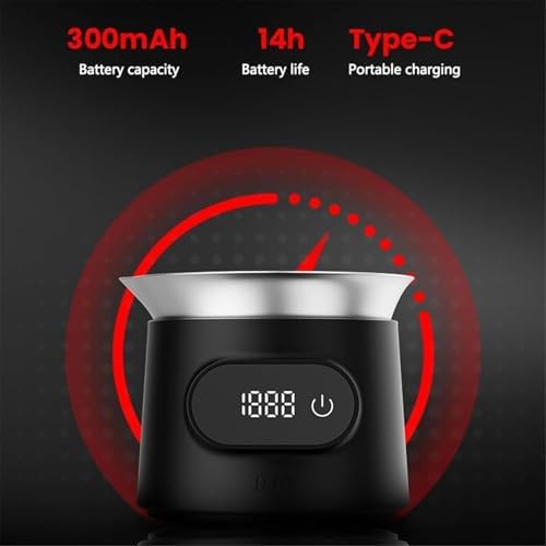 Digital Espresso Scale, High Precision, Touch Buttons, 0.1G Accuracy, 2-500G Range, 100mL Capacity, 60S Auto Off, Perfect for Kitchen Dosing and Brewing - Image 6