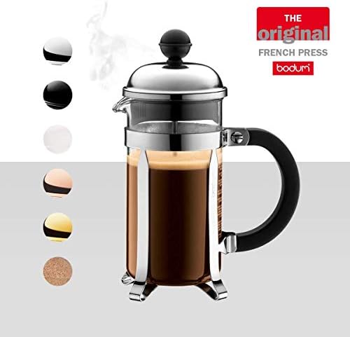 BODUM Chambord 3-Cup Coffee Maker, Gold, 0.35 Litre/ 12oz - Image 2