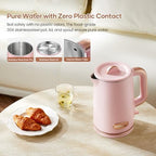 OLEGA Electric Tea Kettle: 1200W Fast Boil Electric Water Kettles 1.5L - Image 3