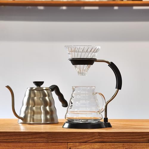 Hario V60 Arm Stand with Glass Dripper Pour Over Set - Image 3