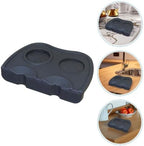 2pcs Black Silicone Espresso Tamping Mats for Coffee Machine Corner - Image 7