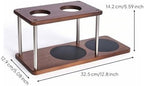 Gralara Pour-over Coffee Stand with Silicone Pads Sturdy Pour over Coffee Stand Stylish Storage Rack for Kitchen Countertop - Image 3