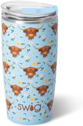 Swig Life 22oz Insulated Tumbler with Lid, Holy Cow by SwigLife