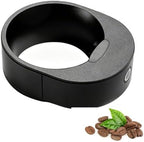 58mm Electric Plasma Anti-Static Dosing Funnel, Magnetic Coffee Dosing Ring, with 8 Pcs Magnets, Not Easy to Fall Off, Type-c Charging, for Most Coffee Machine Handles, Office Use by Unknown