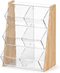 Wooden Desktop Organizer, 6 Compartment Countertop Storage for Tea & Coffee by Unknown