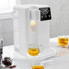 Instant Hot Water Dispenser 3L Desktop Instant Hot Water Dispenser Touch Screen Countertop Water Filter Heating Temperature 77-210.2℉ W/Water Filter Water Tank Drip Tray 1700W (White) - Image 3
