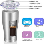 VEGOND 20oz Tumbler Stainless Steel Tumbler Cup with Lid And Straw Vacuum Insulated Double Wall Travel Coffee Mug(Stainless 6 Pack) - Image 3