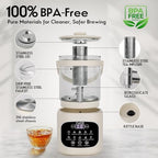 PULZO 3L Electric Kettle with Tap & Tea Infuser, Multi-functional Glass Beverage Dispenser, 6/24H Keep Warm, Temperature Control, Power Adjustment, Portable Beverage Machine for Indoor Outdoor - Image 6