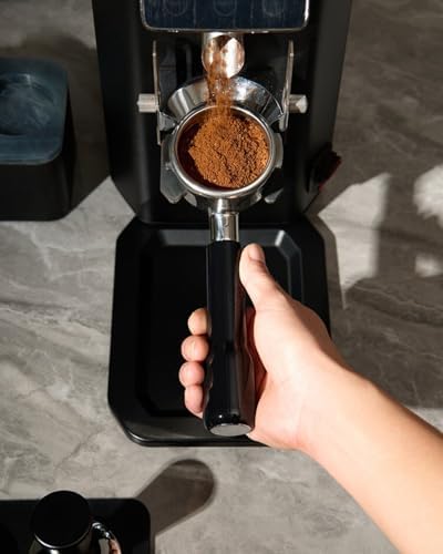 54mm Bottomless Portafilter, Espresso Accessories for Breville Barista Series BES870/878/880 Machines & Sage Barista Espresso Machine, Stainless Steel Filter Basket and Premium ABS Handle (Black) - Image 3