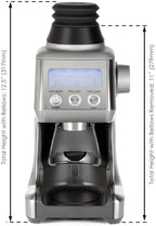 Single Dose Hopper with Silicone Bellows and Anti-Popcorning Weight | Compatible with Breville Smart Grinder Pro | Black - Image 6