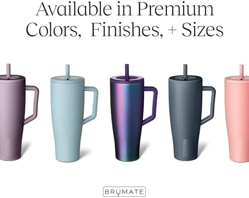 BrüMate Era 40 oz Tumbler with Handle and Straw | 100% Leakproof Insulated Water Bottle Tumbler with Lid and Flexible SoftSip Straw | Made of Stainless Steel | Cup Holder Friendly | 40oz (Kiwi) - Image 3
