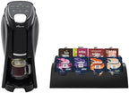 Flavia Aroma Brewer Bundle with 84 Freshpacks and 1 Merchandiser - Coffee Machine, Makes Coffee, Lattes, Tea, and other Hot or Iced Beverages, Multiple Brew Sizes, Grey, Works ONLY with Freshpacks by Flavia