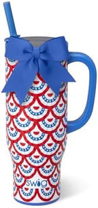 Swig Life 30oz Leakproof To-Go Tumbler with Handle, Liberty Belle by SwigLife