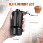 Mini Manual Coffee Grinder, Hand Espresso Grinder, Capacity 25g Coffee Bean with Conical Burr, 12 Adjustable Grinder Degree Setting - Image 4