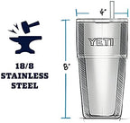 YETI Rambler 26 oz Straw Cup, Vacuum Insulated, Stainless Steel with Straw Lid - Image 2