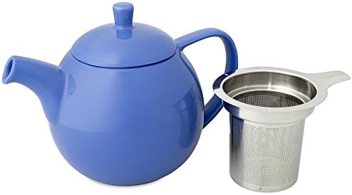 FORLIFE Curve Teapot with Infuser, 24-Ounce, Blue - Image 2