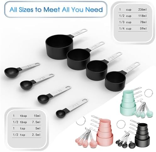 113 fl oz / 2400ml Stainless Steel Vacuum Seal Coffee Canister With Clear Lid,Measuring Spoons Set - Image 5