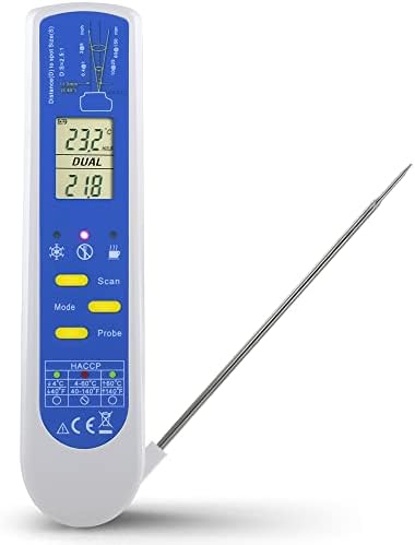 Metris Model TCT303F NSF Certified #C0626846. Complies with FDA 2022 Food Code Verification Accuracy of 2 Degrees F for HACCP Food Services by MetrisInstruments