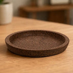 24pcs Round Cork Coaster Set - Absorbent & Heat-Insulation, Raised Edge, - Image 4