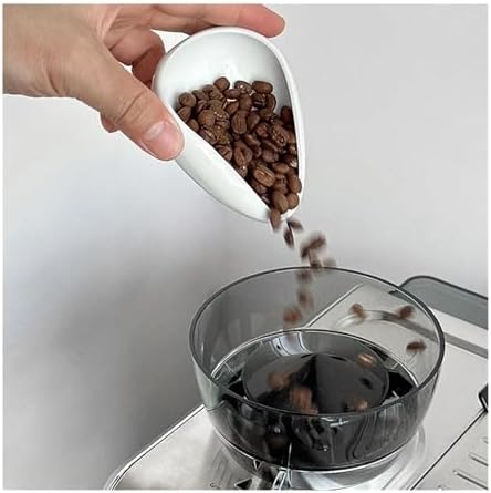 Pottery/Wooden Coffee Bean Bowl Dosing Cup Coffee Weighing Plate Espresso Dosing Cup Tea Leaf Display Tray Accessories(Type s) - Image 6