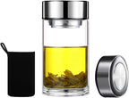 700ML/23.67oz single-layer glass cup, sealed and leak-proof, with lid, heat-resistant cup cover, storage bottle, drinking set, suitable for holding milk, coffee, beverages, etc by Unknown