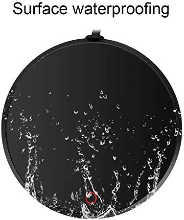 Coffee Mug Warmer for Desk Tea, Electric Cup Warmer with Heating Function 15 Watt Beverage & Coffee Warmer Plate, Warm Pad for Coffee Tea(US Plug 110V) - Image 4