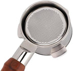 54mm Bottomless Portafilter with Wooden Handle, Detachable 3 Ear - Image 7