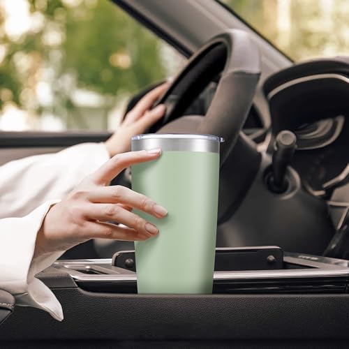 20 oz Tumbler with Lid Stainless Steel Insulated Tumblers Bulk Cups Mug - Image 5