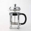 French Press Coffee Maker Filter Press Pot - 21.5*11cm - Silver - Coffee, Tea - Individual and Group Use by Unknown