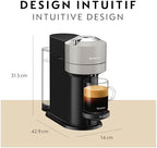 Nespresso Vertuo Next Coffee Machine with Milk Frother, Light Grey - Image 5