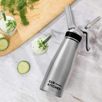 EurKitchen Aluminum Whipped Cream Dispenser - N2O Chargers Not Included - Image 5