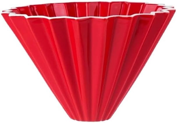 For Even Water Flow And Rich Flavor Coffee Dripper Cup For Home Barista,Ceramic Pour Over Coffee Filter Cup With Spiral Groove(Coated pulp,V01 (1-2Cup)) by Unknown