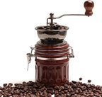 Manual Coffee Bean Grinder Vintage Hand Spice Pepper Burr Mill Ceramic Core Household Coffeeware - Image 5