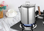 Tops 55705 Rapid Brew Stovetop Coffee Percolator, Stainless Steel, 2-12, 12-Cup, No Color - Image 2