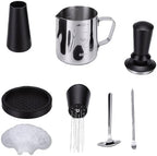 Adjustable Stainless Steel Coffee Tamper Kit 51mm, with Milk Frothing - Image 4