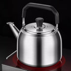 Stovetop Whistling Tea Kettle with Ergonomic Handle and Drip-Proof Spout, Thick Stainless Steel Tea Infuser, Tea Coffee Kettle Container, Kitchen Essentials,5l by Unknown