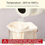 AEMEGO 67oz Cold Brew Coffee Maker Pitcher, 2L Heat Resistant Iced Tea - Image 3