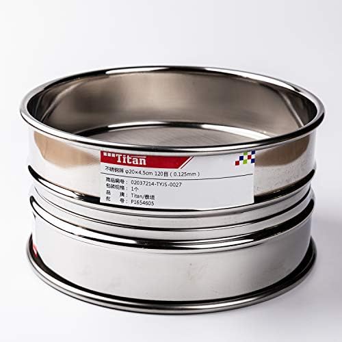 φ20×4.5cm 180 Mesh 304 Stainless Lab Sieves Economy Test Sieve 304 Stainless Steel Wire Cloth（0.09mm） - Image 5