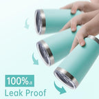 20 oz Tumblers Bulk Stainless Steel Tumbler with Lid, 6 Pack - Image 5