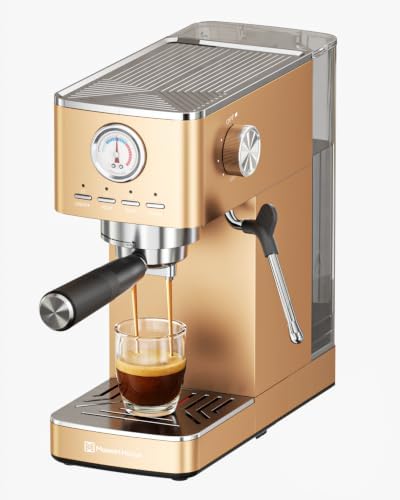 Maestri House Espresso Machine with 20 Bar Italian Pump and Milk Frother by MaestriHouse