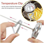 Kitchen Thermometer with Pot Clip, Instant Read Meat, Long Probe Dial for Cooking,Candy Making, Deep Fry - Image 4