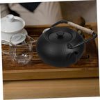 Cast Iron Teapot Xmas Japanese Tetsubin Tea Kettle 600ml - Image 4
