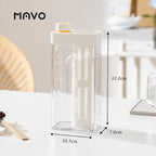 MAVO Cold Brew Coffee Maker, 27oz Iced Coffee Maker and Tea Brewer, Fine Mesh Filter, Leak-Proof Seal, Removable Design for Easy Cleaning, Durable Tritan Material, Space Saving - Home and Camping - Image 4