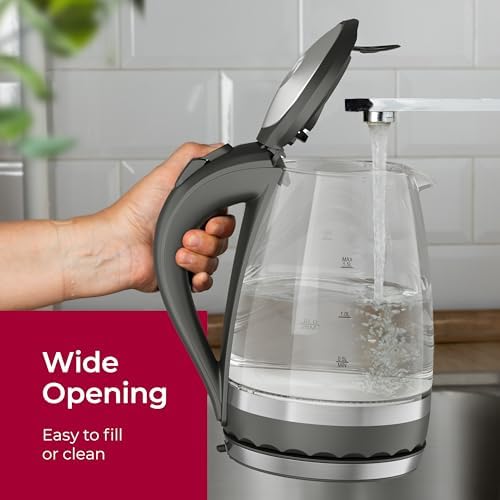 Mueller Living 1.5L Electric Kettle, Tea Kettle for Boiling Water - Image 7