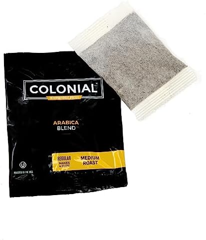 Colonial Coffee Breakfast Blend Medium Roast Hotel Packs, 0.5oz, 150 Ct by COLONIALCOFFEEROASTERS