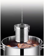 Stainless Steel Spice Infuser Basket Cooking Infuser Reusable Large Spice Strainer for Home Restaurant Kitchen(0.6 mm/12 x 13 cm) by Unknown